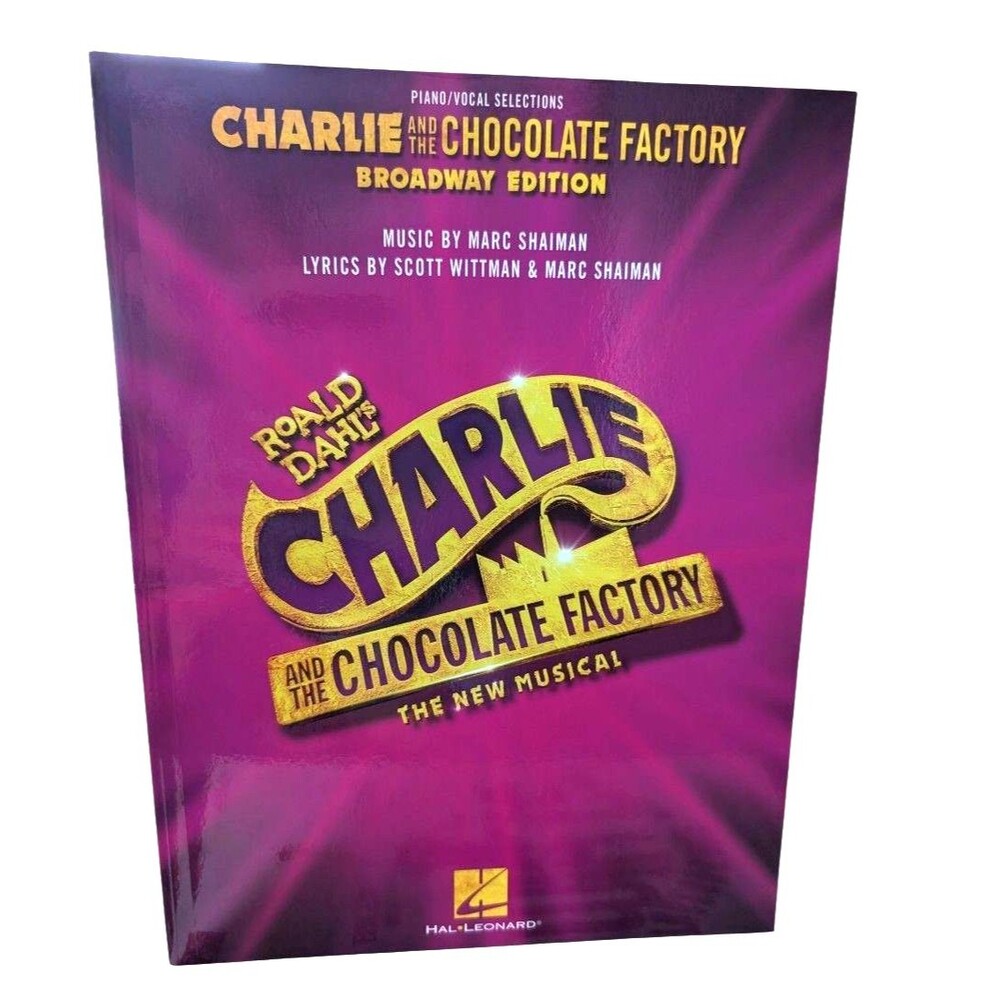 Charlie and the Chocolate Factory Broadway Edition Sheet Music Piano Vocal Hal